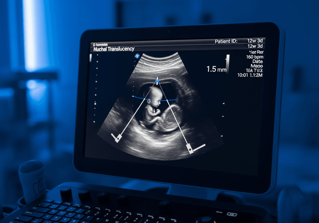 Mesure de la clarté nucale