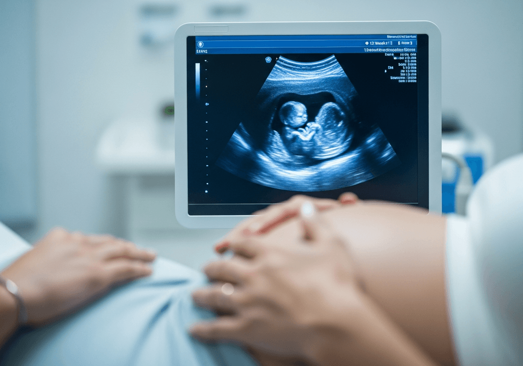 Illustration échographie premier trimestre