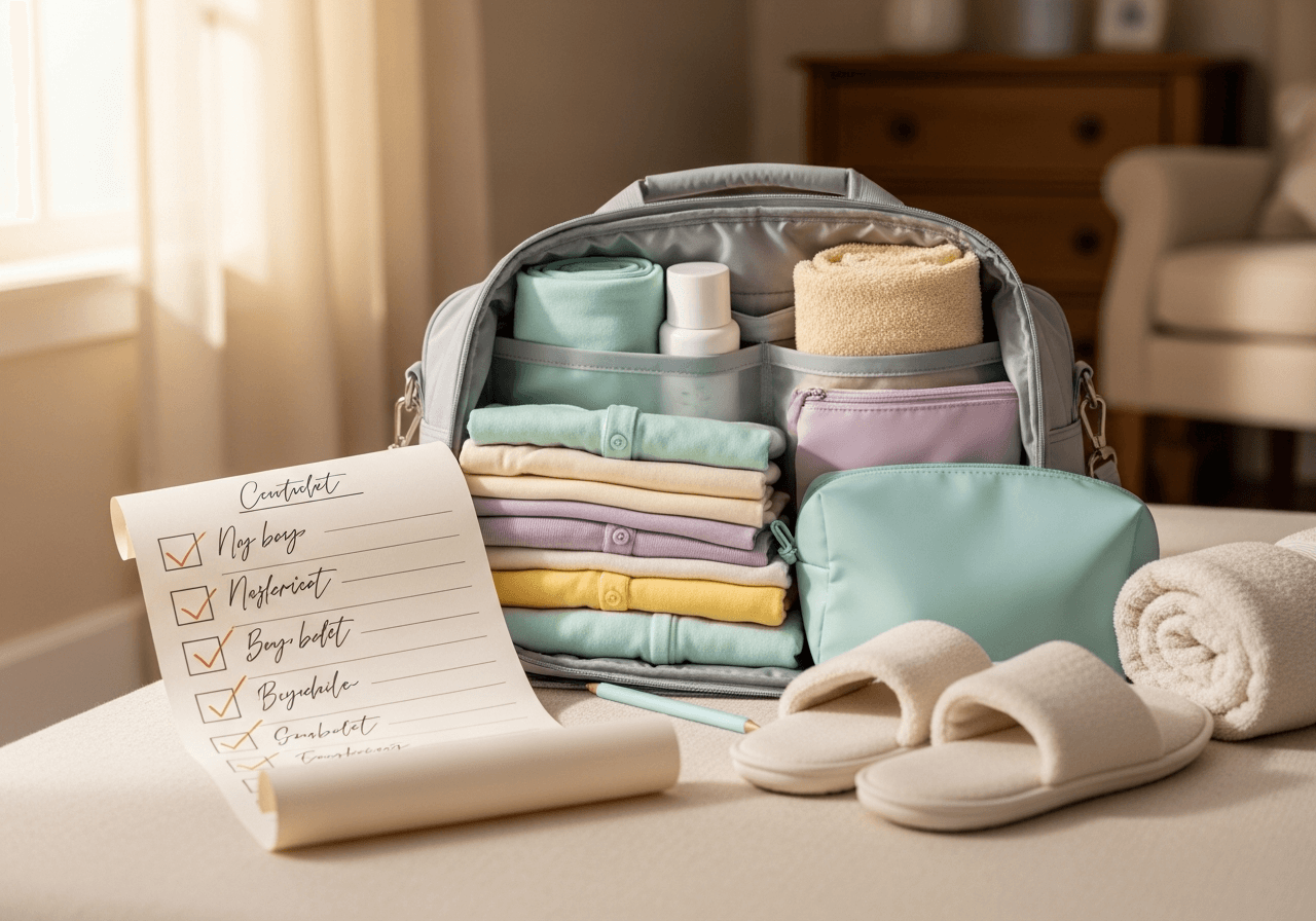 Checklist valise maternité