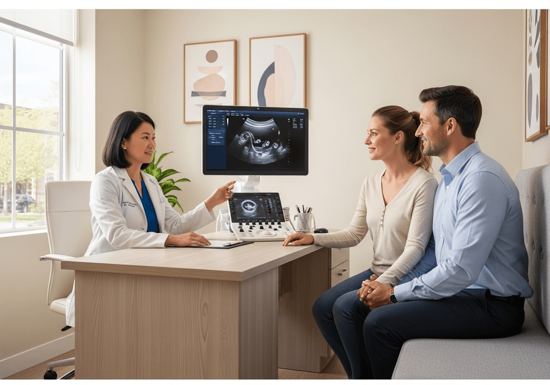 Illustration échographie parcours PMA fertilité