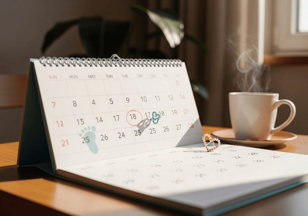 Illustration calculateur date accouchement