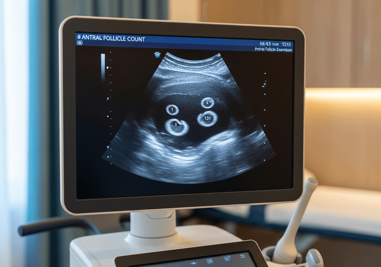 Comptage des follicules antraux